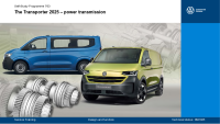 VW - SSP 763_The Transporter 2025 – power transmission - Self Study Programme 